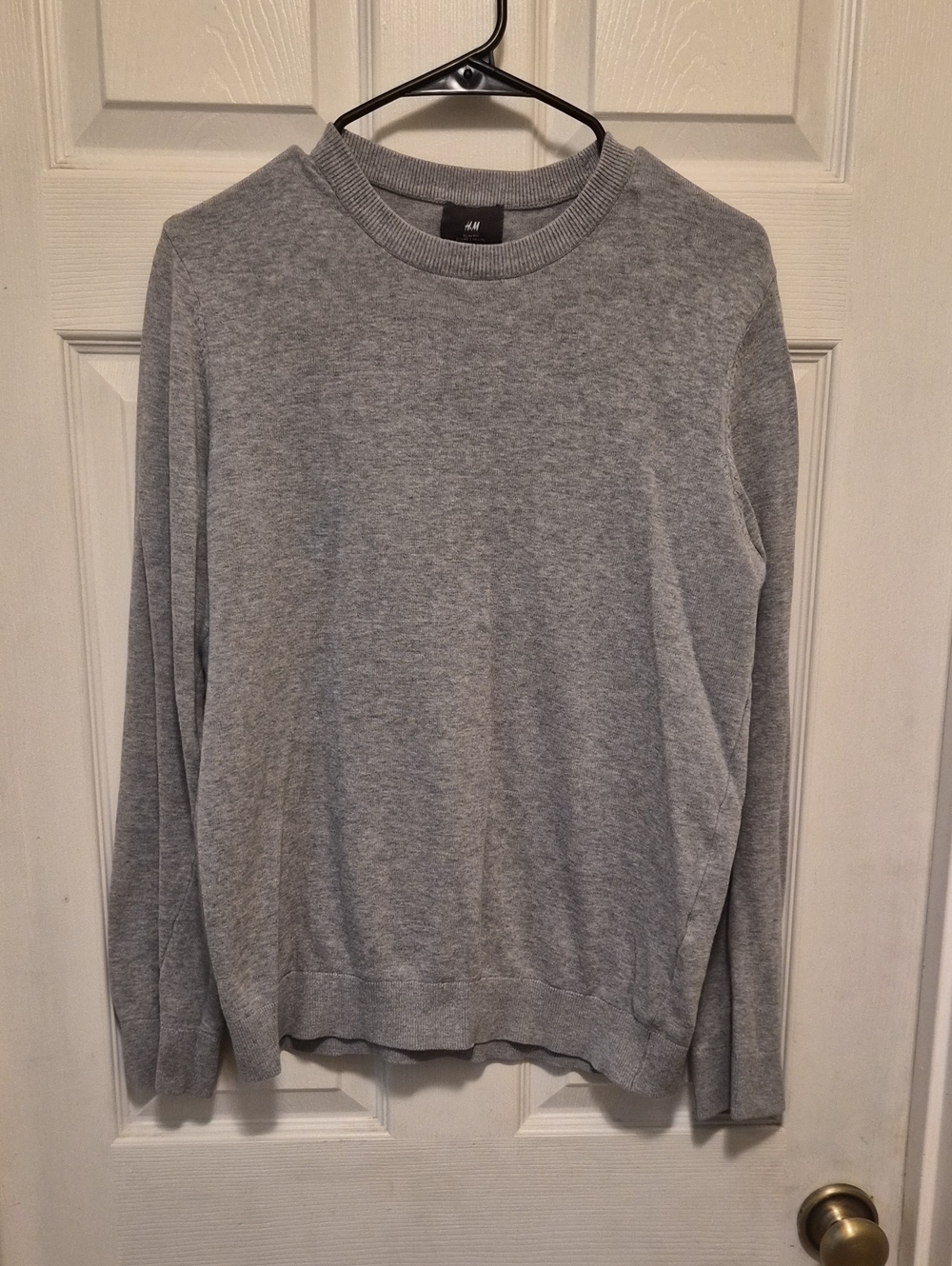 H&M Men's Crewneck Sweater - Heather Gray